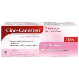 Gino Canesten Clotrimazol 500mg 1 Cápsula + 1 Aplicadore - Bayer