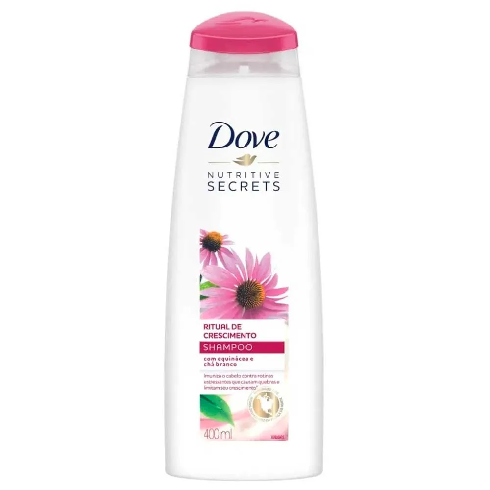 Shampoo Dove Ritual Liso & Nutrido 400ml