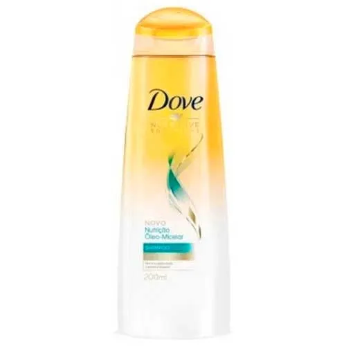 Shampoo Dove Nutrição Óleo Micelar 200ml