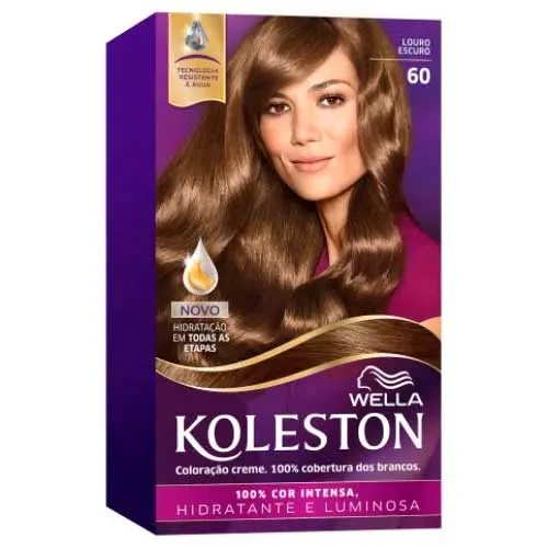 Tintura Wella Koleston N 60 Louro Escuro 1 Kit