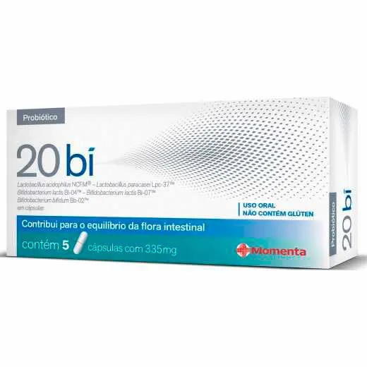 20 Bi 435mg 5 Cápsulas