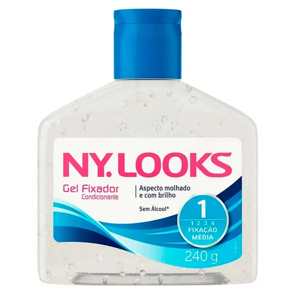 Gel Fixador Ny Looks Médio 240g