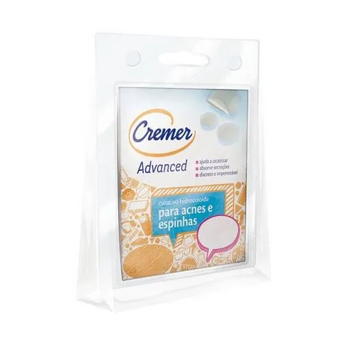 curativo cremer advanced p/ acnes e espinhas 24un