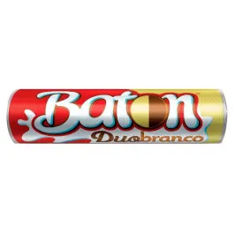 Chocolate Baton Garoto Duo Branco 16g