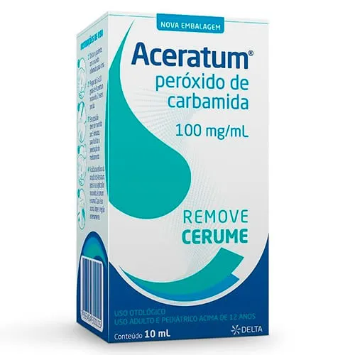 Aceratum Solução Otológica 10ml