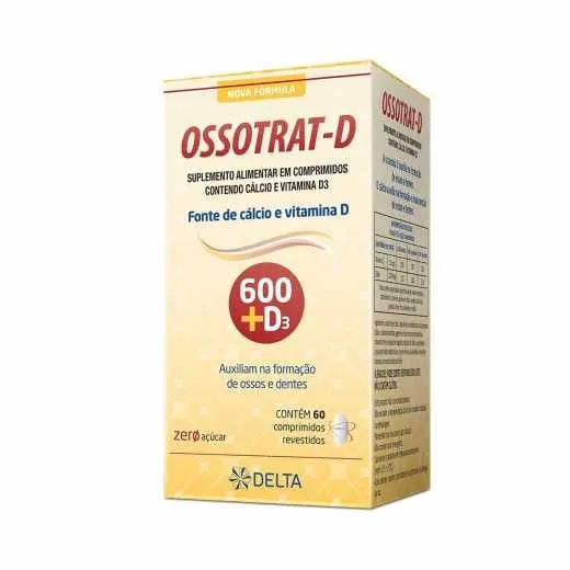 Ossotrat-d 600mg/200ui 60 Comprimidos Revestidos