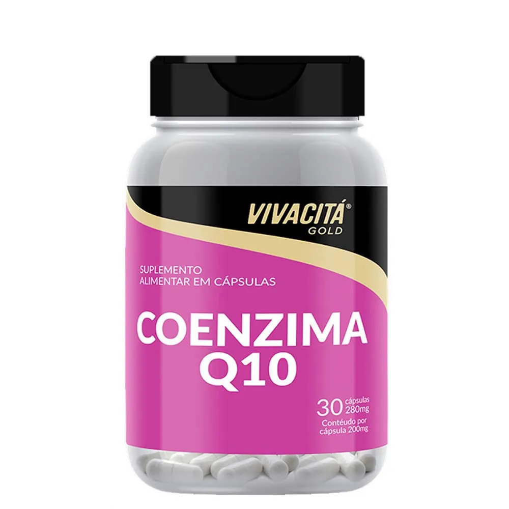Coenzima Q10 Vivacitá Gold 30 Cápsulas