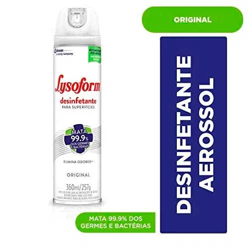 desinfetante lysoform aerosol 360ml