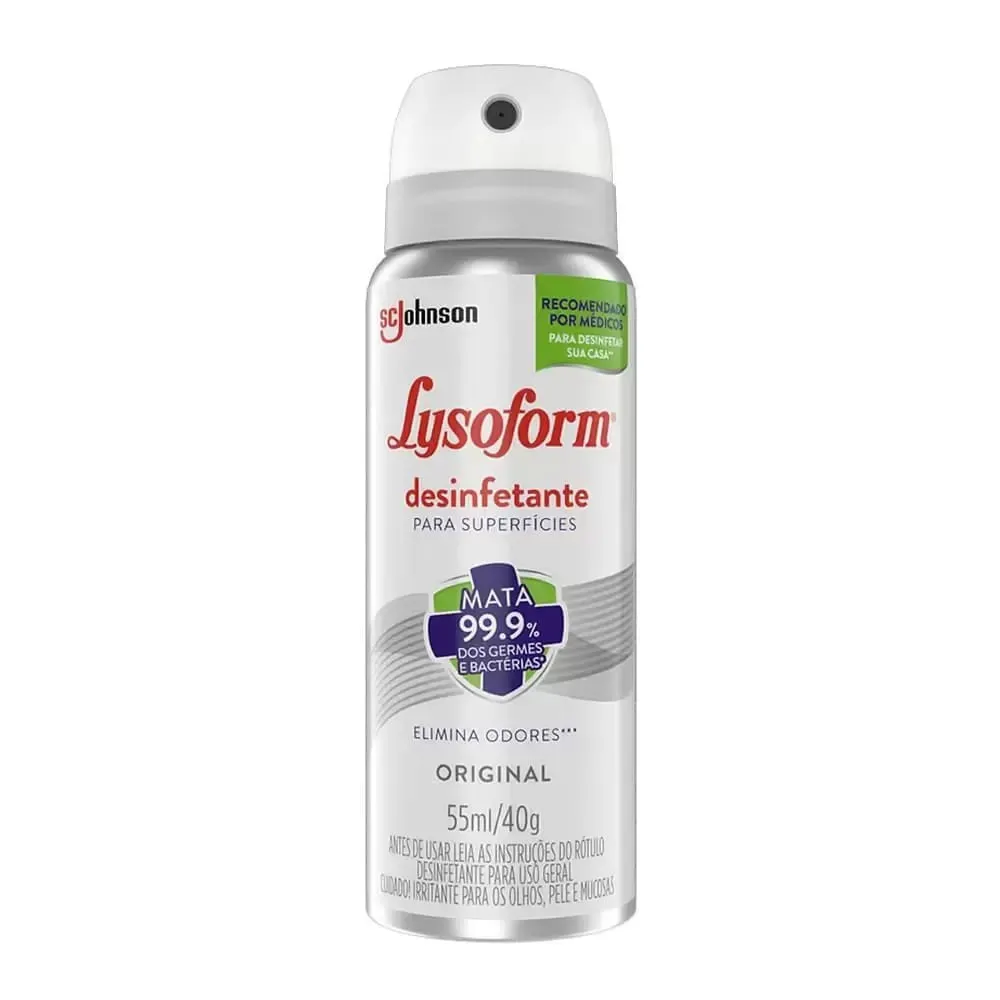 Desinfetante Lysoform Original Aerosol 55ml