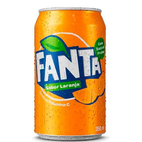 Refrigerante Fanta Laranja Lata 350ml