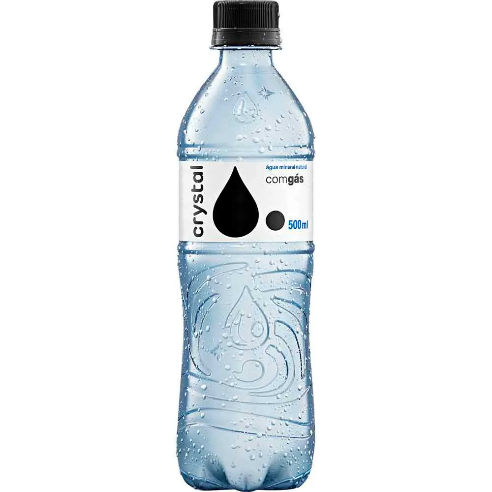 Água Mineral Crystal Com Gás 500ml