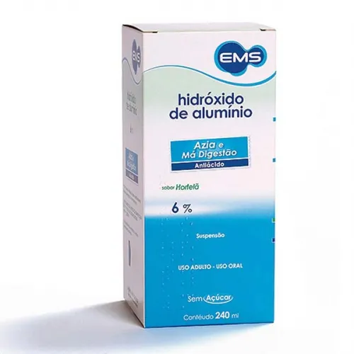 hidroxido de aluminio 240ml ems