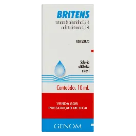 Britens 10ml - Solução Oftálmica - União Química