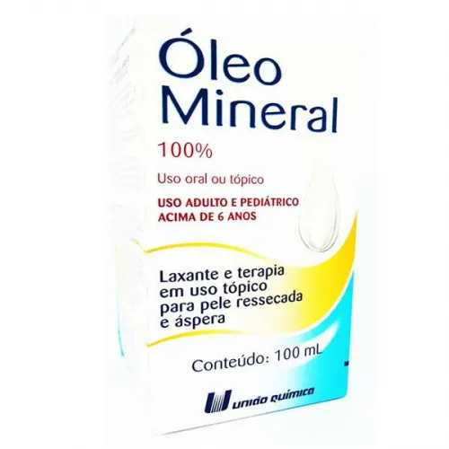 oleo mineral 100ml uniao quimica oleo mineral 100m