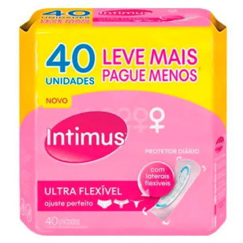 Absorvente Intimus Ultra Flexível 40 Unidades