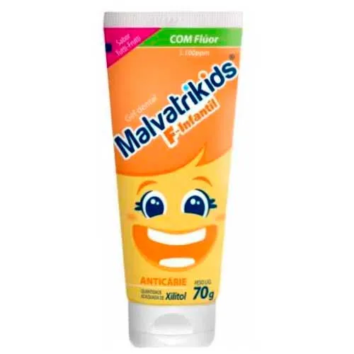 Creme Dental Daudt Malvatrikids F-infantil 70g