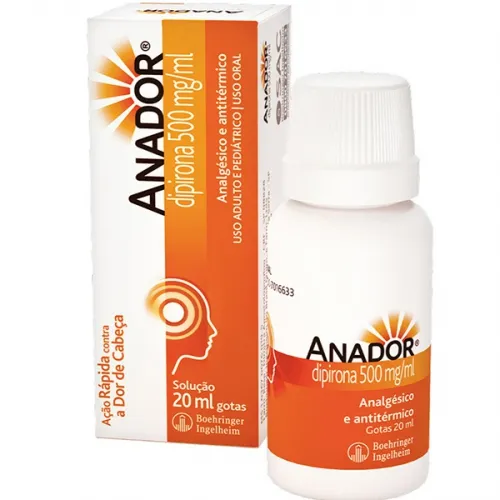 anador 500mg gotas 20ml