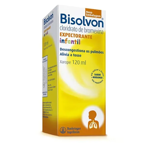 bisolvon xarope expectorante infantil com 120ml