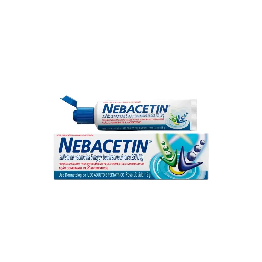 nebacetin pomada 15gr
