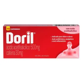 Doril 500mg + 30mg 10 Comprimidos