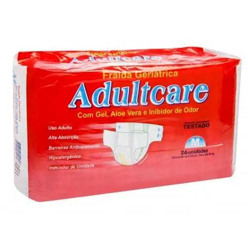 Fralda Geriátrica Adultcare G 24 Unidades