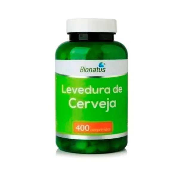 levedura de cerveja 400 compr