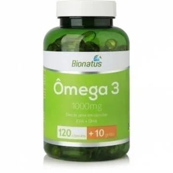 omega 3 1000mg 120 caps + 10 gratis