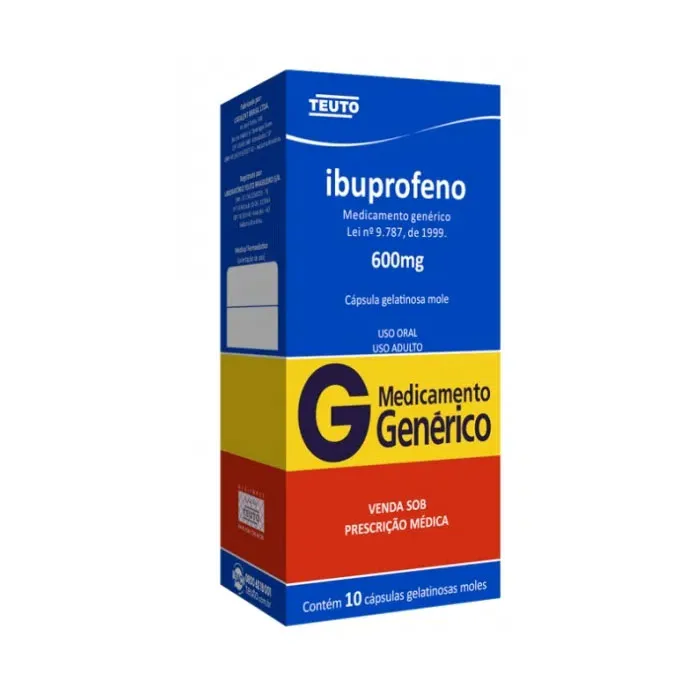 ibuprofeno 600mg 10cpds teuto