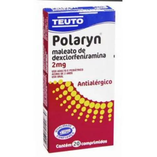polaryn 2mg com 20 comprimidos