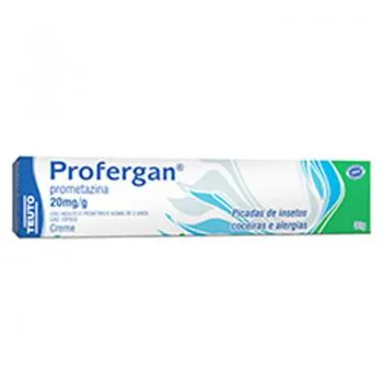 prometazina profergan creme 20mg/g creme 30g
