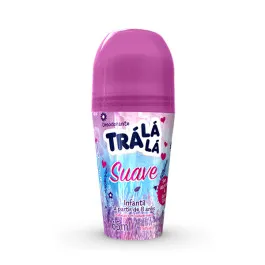 Desodorante Trá Lá Lá Kids Roll-on Suave 65ml