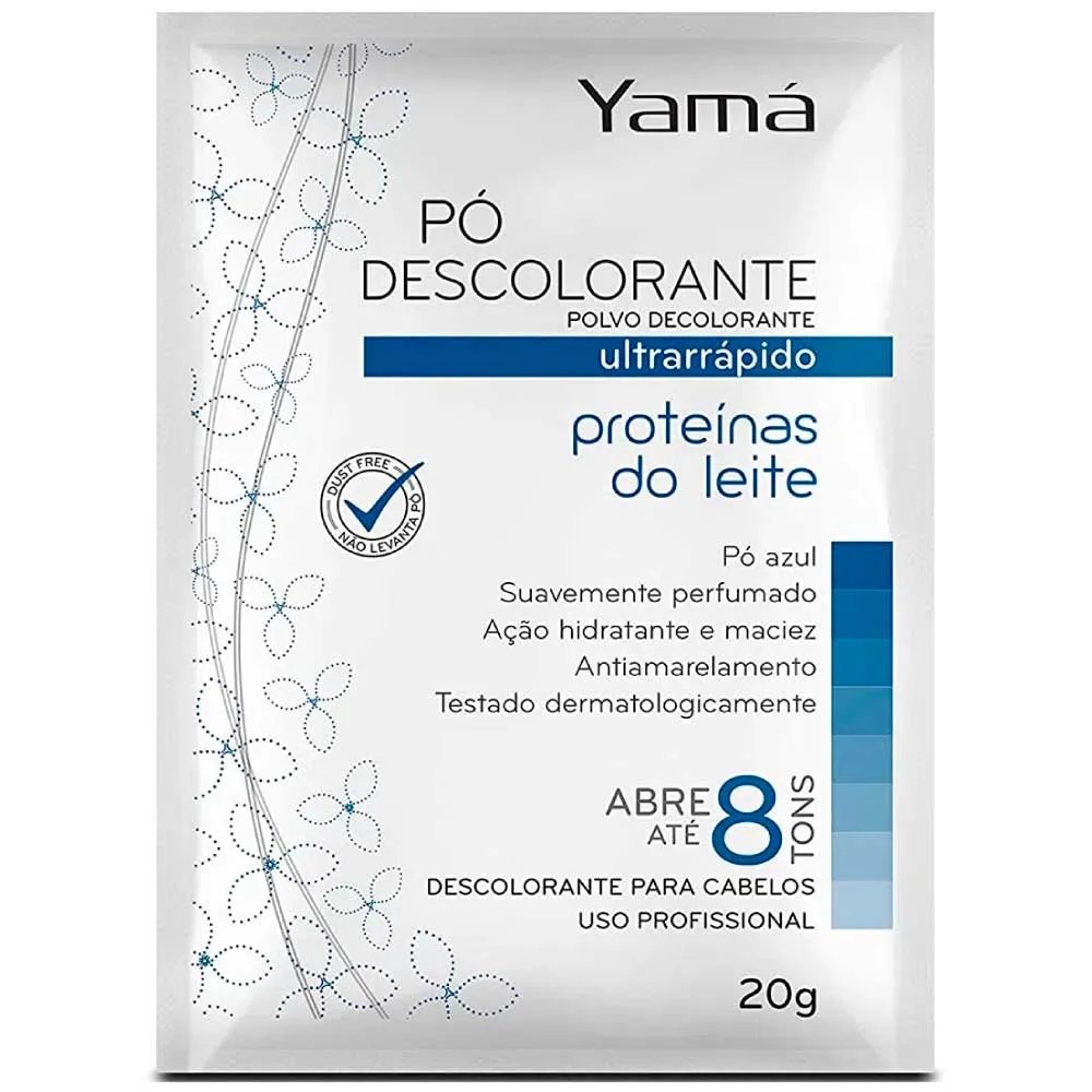 Pó Descolorante Yamá Proteínas Do Leite 20g