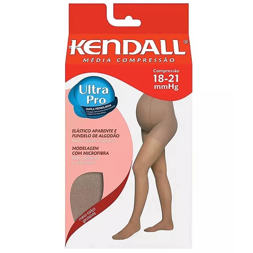 Meia Calça Kendall Gestante 18-21 Ponteira Fechada M Mel 1 Unidade