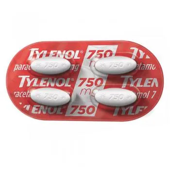 tylenol 750mg 4 comprimidos
