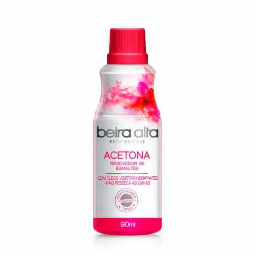 Removedor De Esmalte À Base De Acetona Beira Alta 90ml