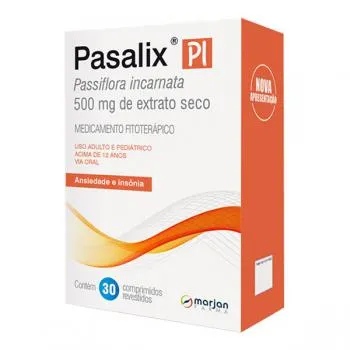 pasalix pi 500mg 30cpds