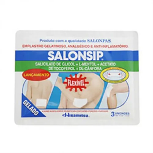 salonsip emplastro com 3 unidades