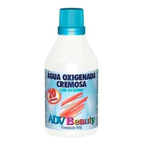 Água Oxigenada Cremosa Volume 20 Adv Beauty 90g