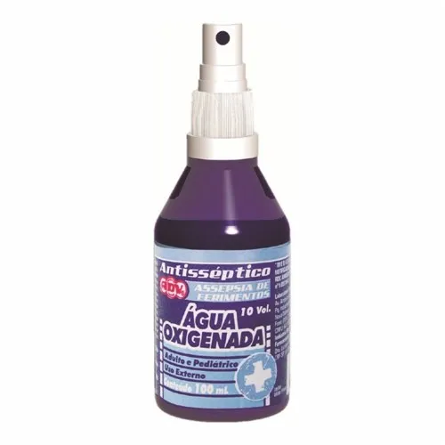 agua oxigenada 10 volumes spray 100ml