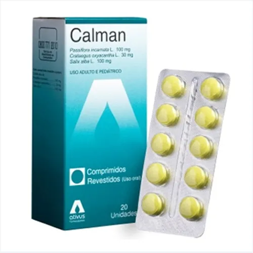 calman com 20 drageas