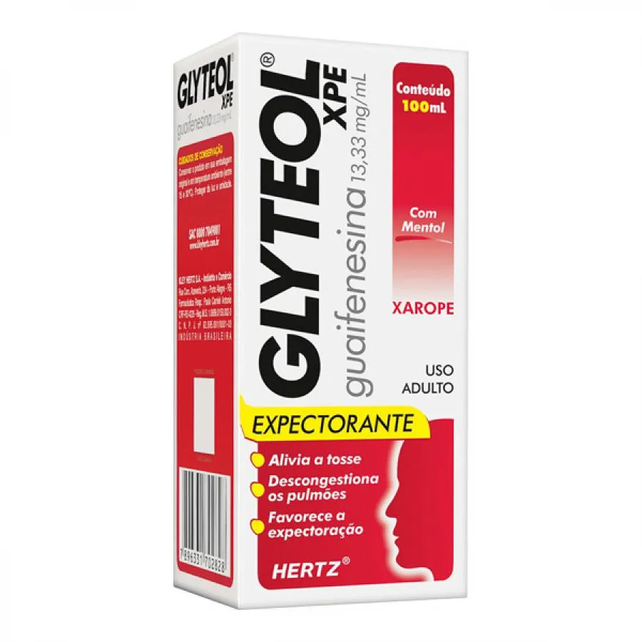 glyteol adulto xarope 100ml