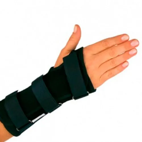 Imobilizador Para Punho Com Tala Mercur M Curto Direito Preto 1 Unidade