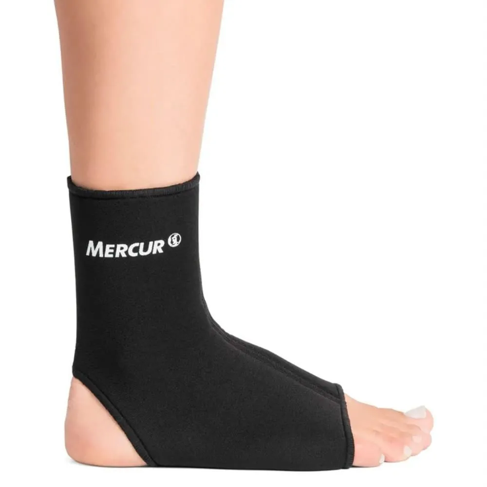 Tornozeleira Esporte Mercur Preta M 1 Unidade