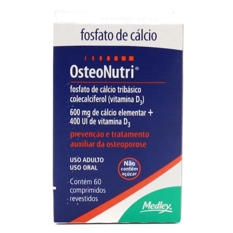 osteonutri com 60 comprimidos
