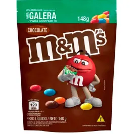 Confeito M&Ms Chocolate ao Leite 148g