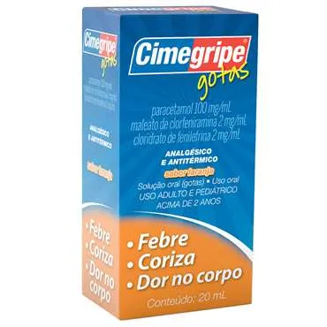 cimegripe gotas 20ml