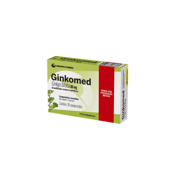 ginkomed 80mg 30cpds