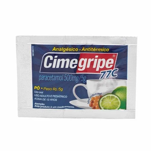 cimegripe 77c sabor mel e limao 1 envelope 5g