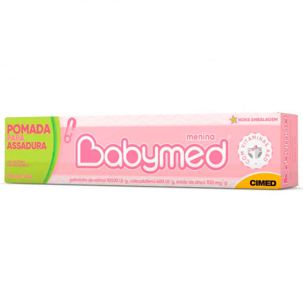 Creme Antiassaduras Babymed Rosa 45g