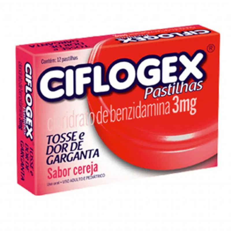 ciflogex 12cpds cereja